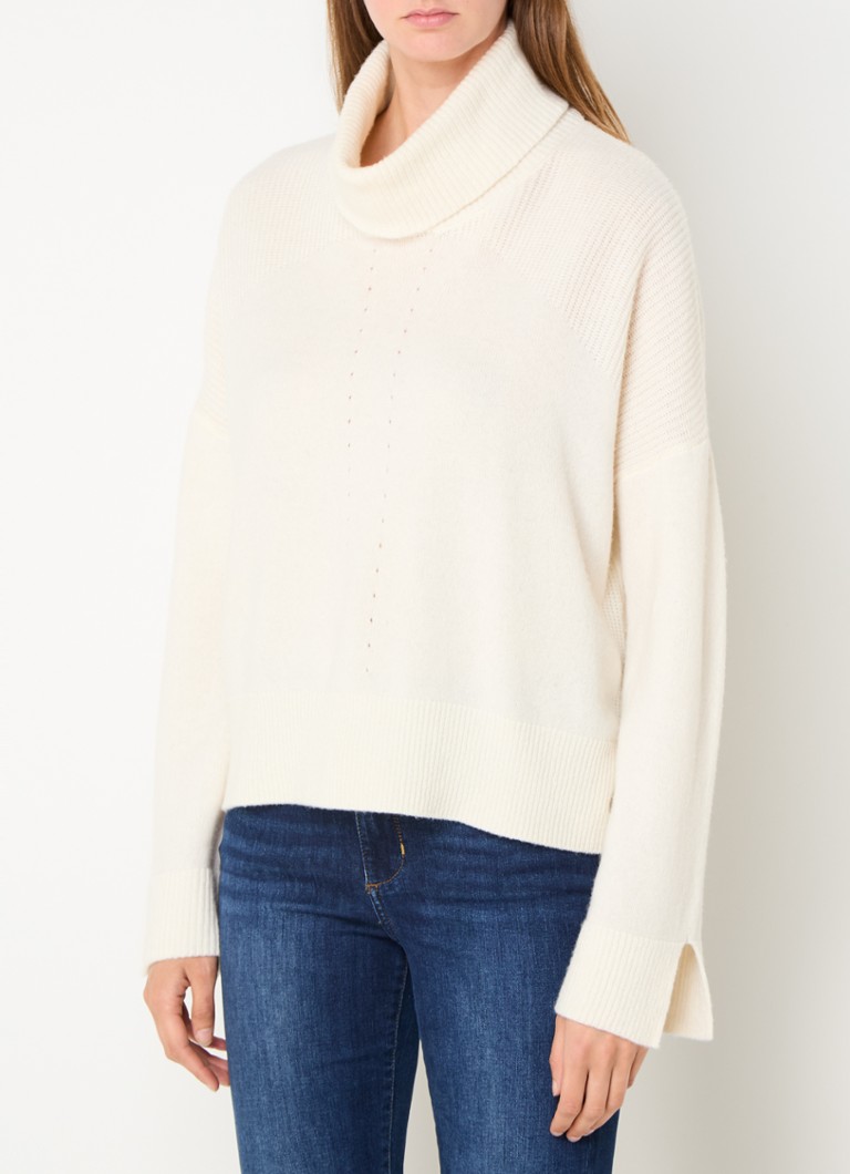 Liu Jo Oversized fine-knit wool turtleneck sweater