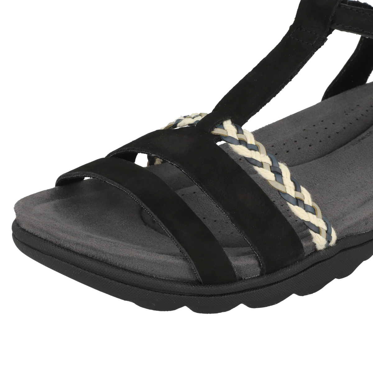 Clarks Amanda Tealite Sandale schwarz
