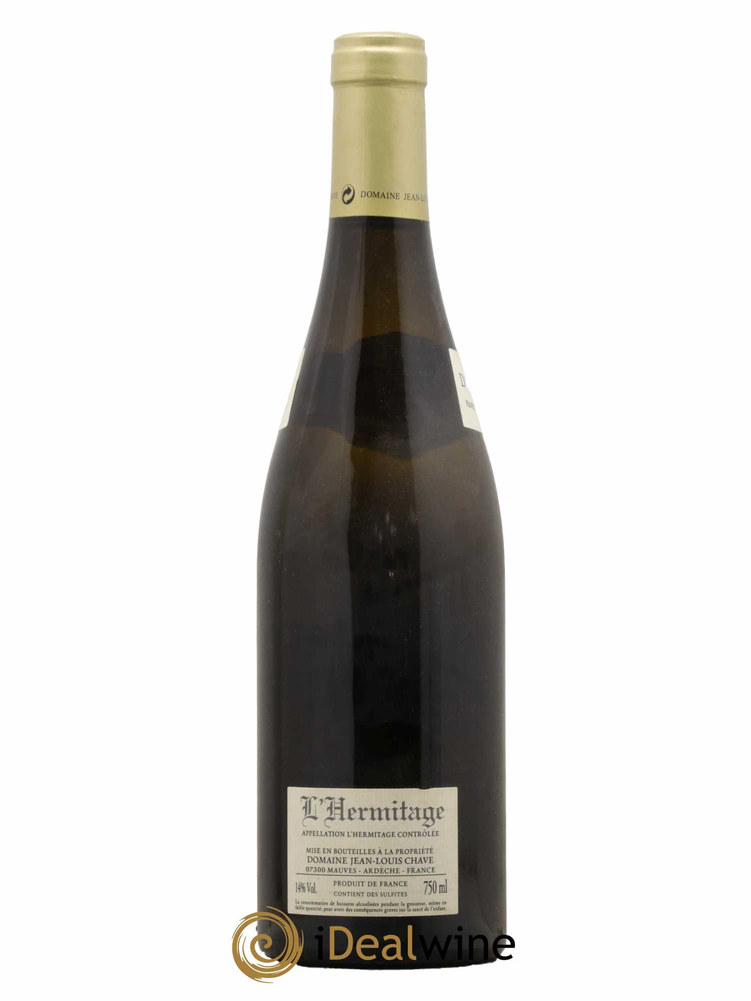 Hermitage Jean-Louis Chave  2012 - Lot de 1 Bouteille