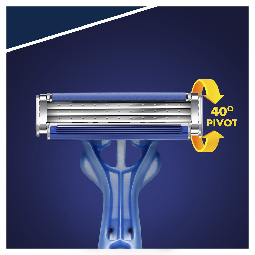 gillette Gillette Blue3 Rasoirs Jetables x 4 Rasoirs Jetables