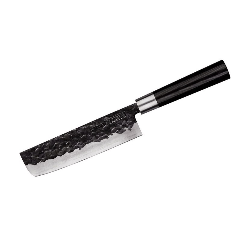 Samura Schmied, Nakiri Messer. 16,8 cm
