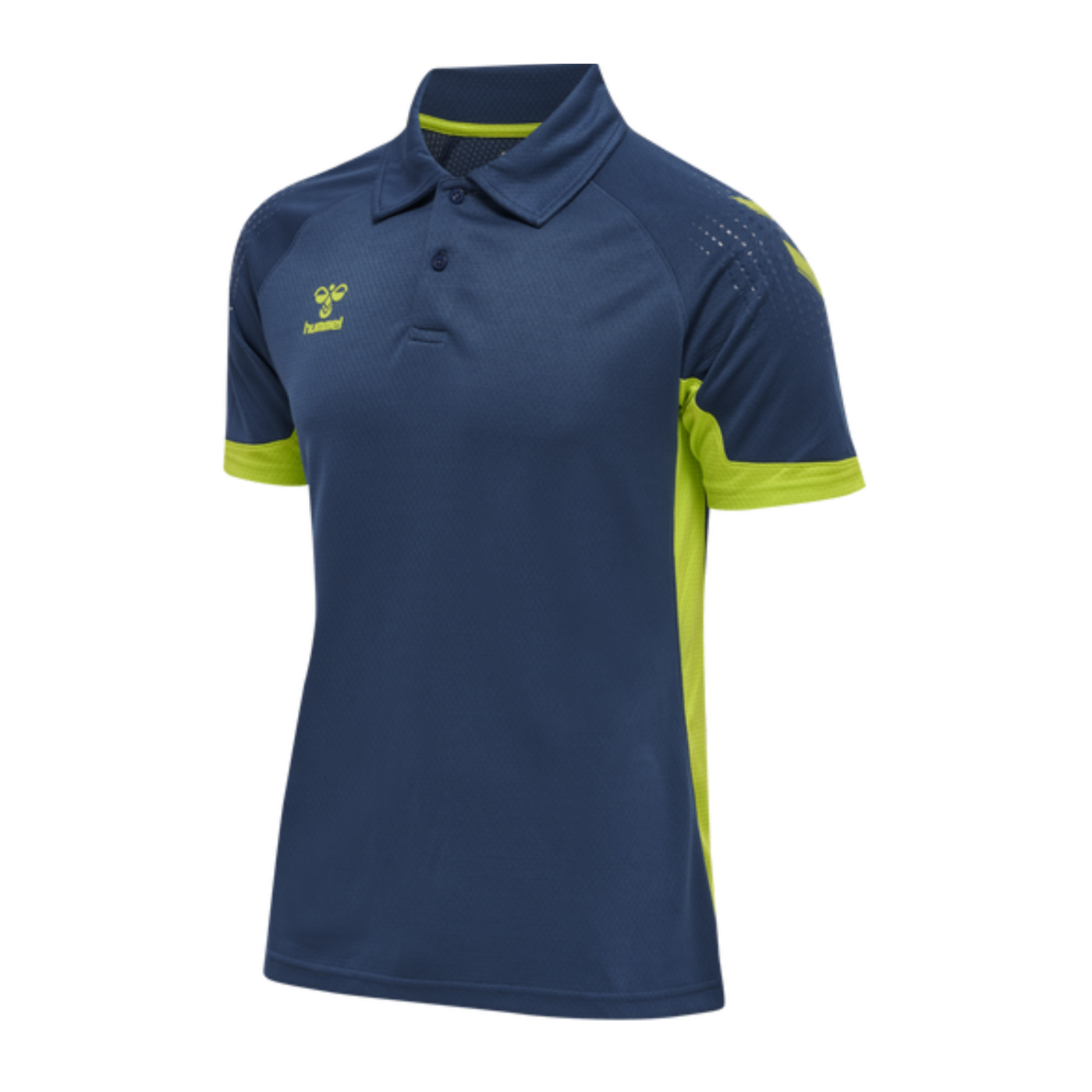 Hummel hmlLEAD Functional Poloshirt Blau F7642