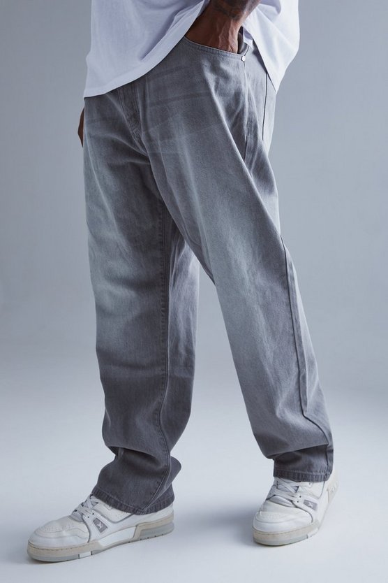 Plus Jeans mit geradem Bein