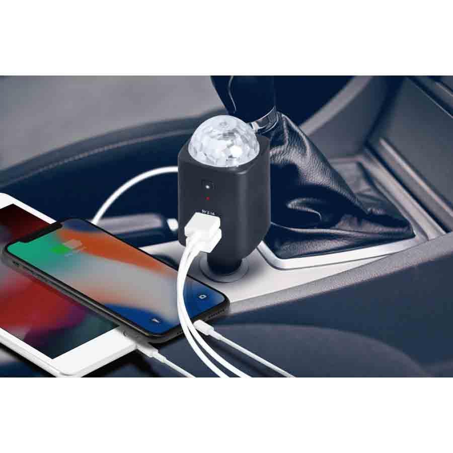 Disco Mobile-Auto Charger TX-159 von Technaxx, 1 Stück - ATU