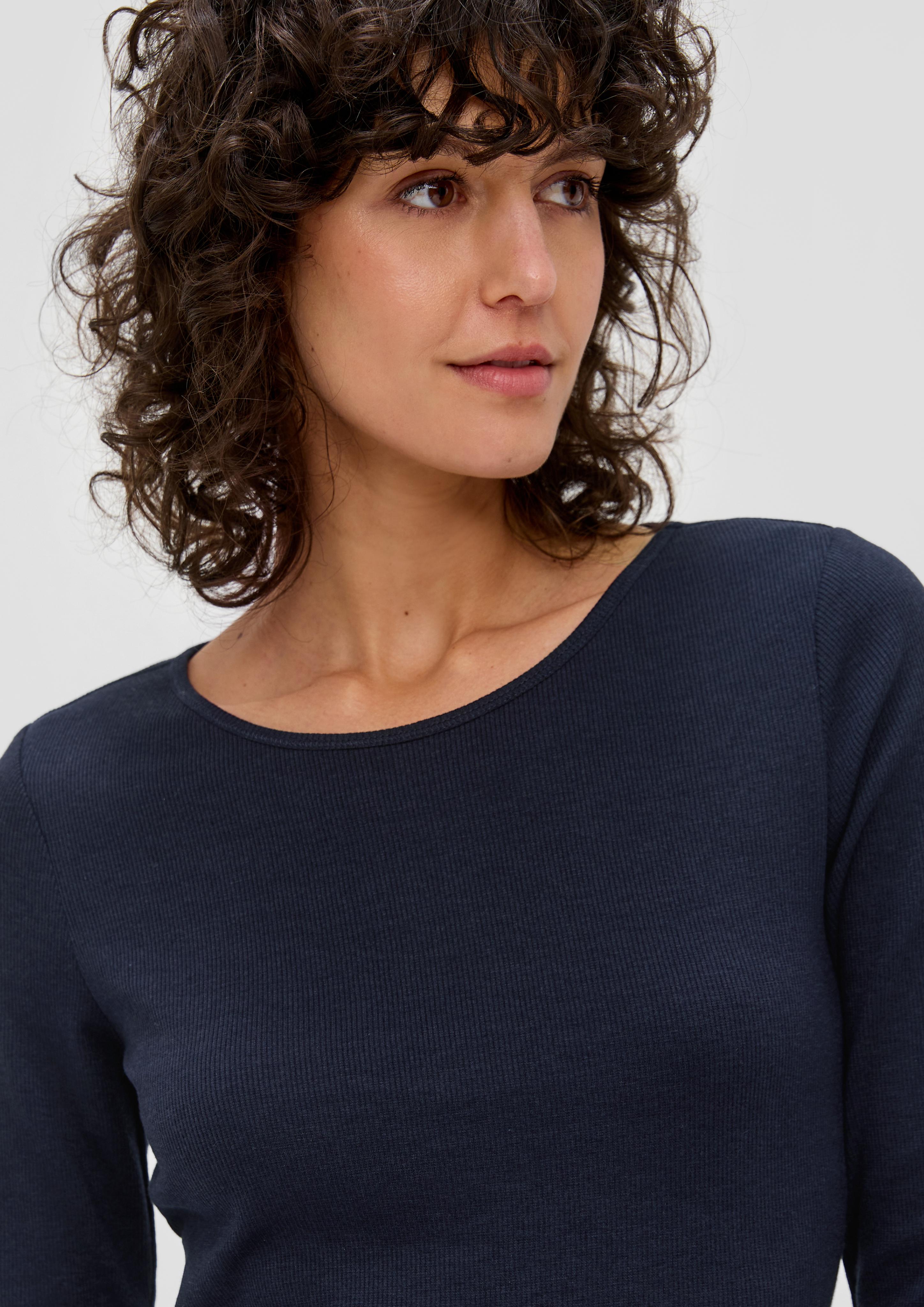 3/4-Ärmel-Shirt mit Rollsaum  2157735-5959