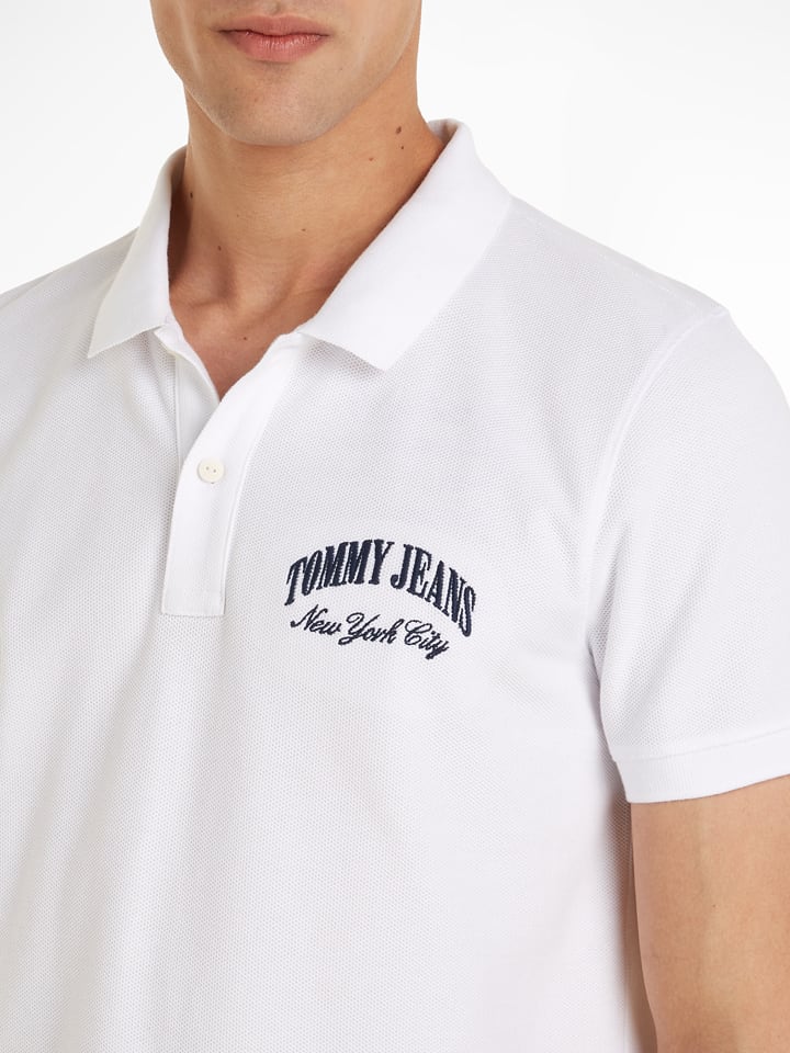 Tommy Hilfiger Poloshirt in Weiß günstig kaufen