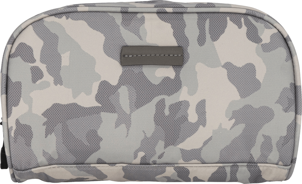 Kulturbeutel Herren grau Camouflage, 1 St