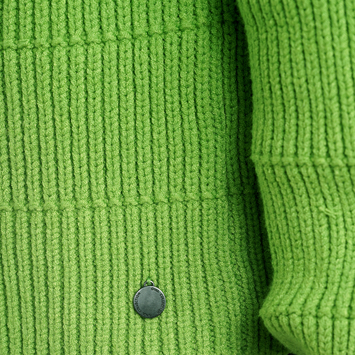 Damen Strickjacke aus Rippstrick