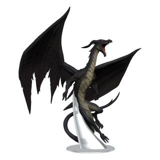 Pathfinder Battles Miniatur: Impossible Lands - Adult Umbral Dragon (vorbemalt)