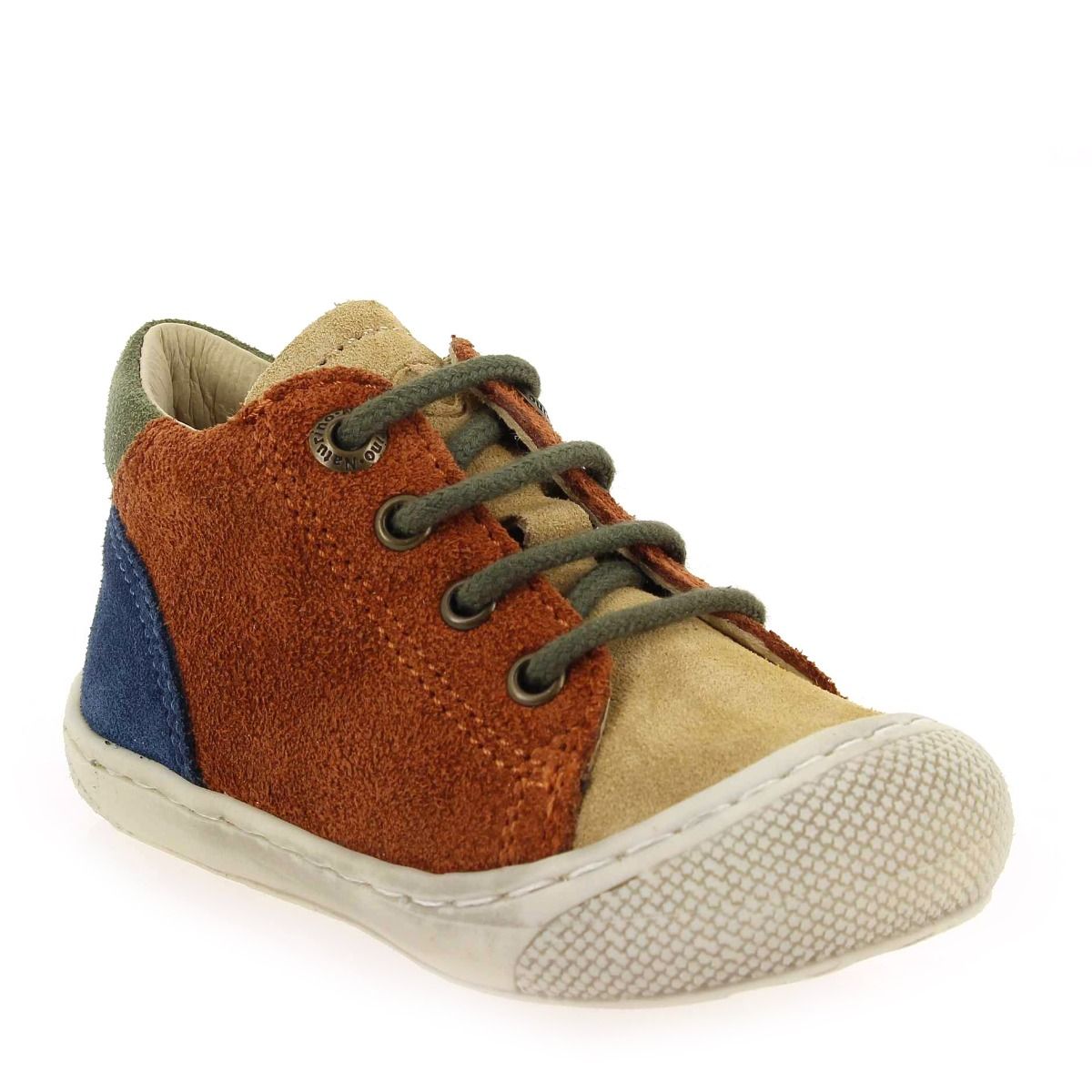 Naturino  ROMY SUEDE - Jaune Marron Bleu