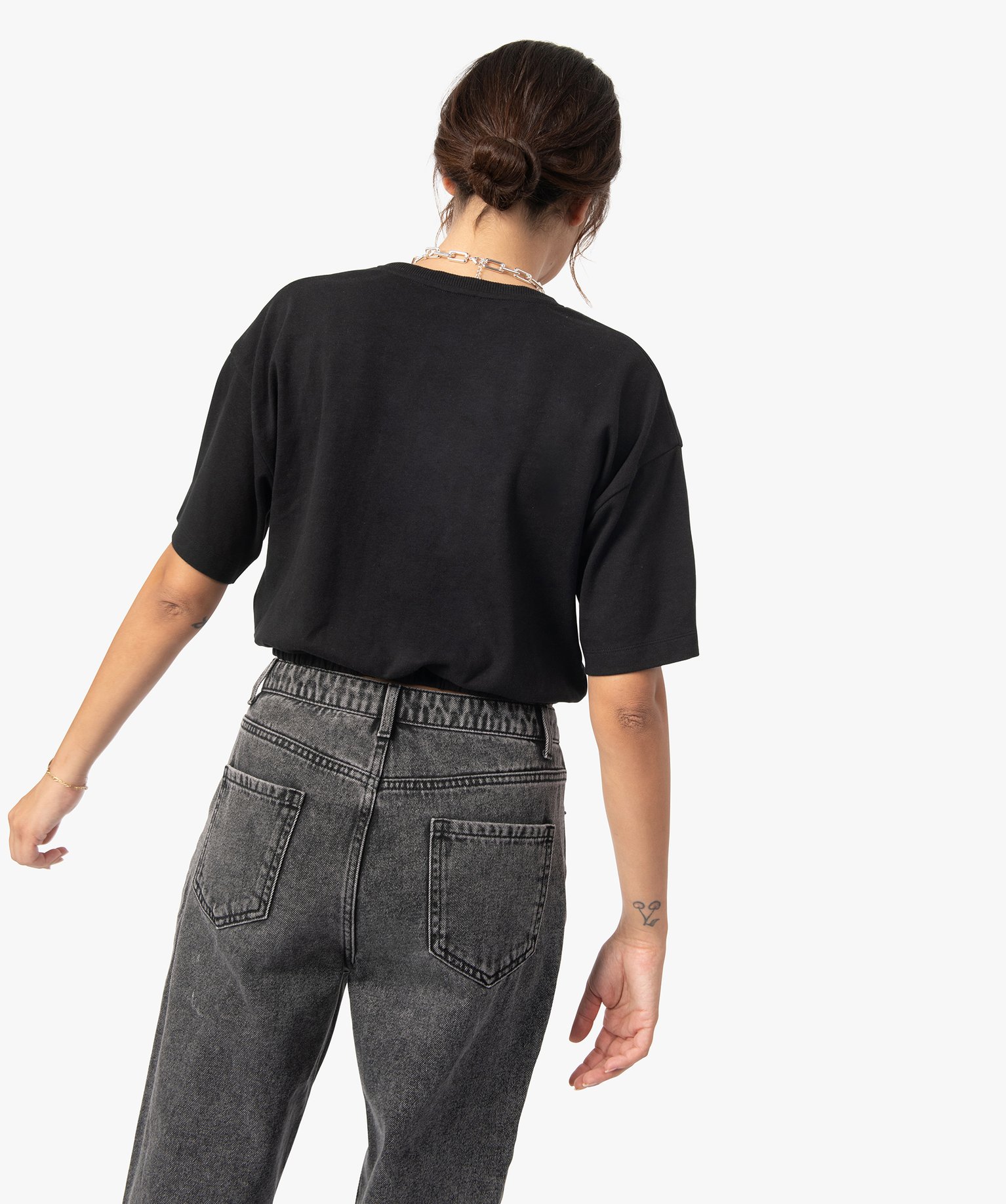 Tee-shirt femme avec bas élastiqué – LuluCastagnette | GEMO