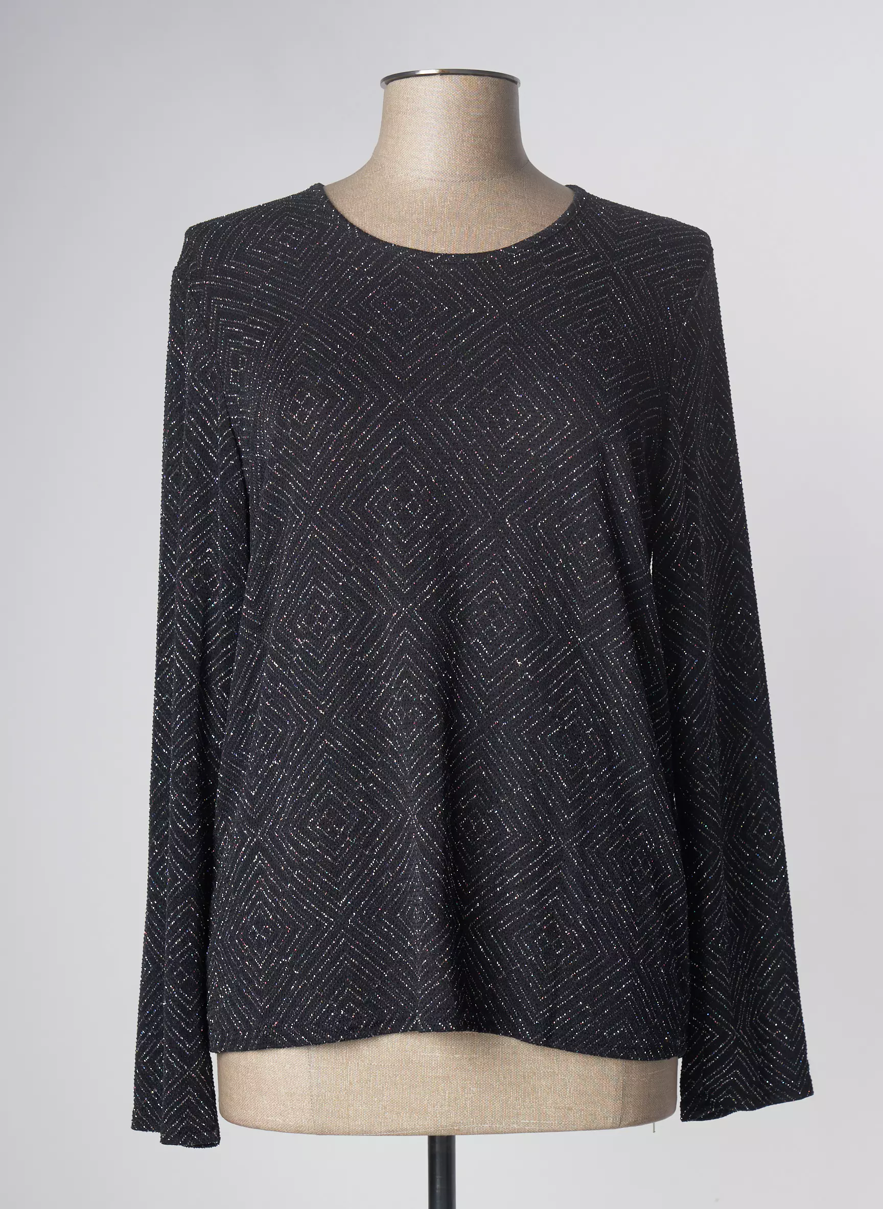 Un Temps Pour Elle Tops Femme couleur noir