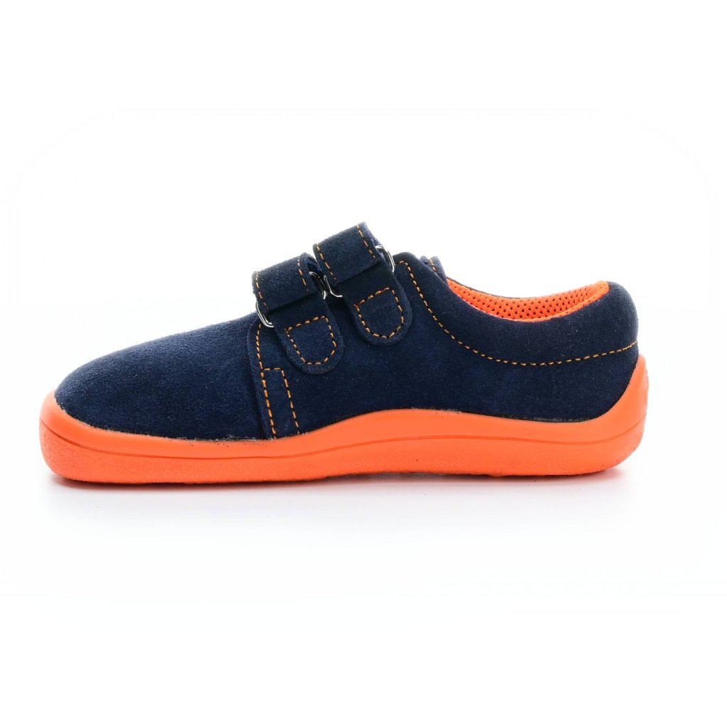 Beda Mandarine Blau Barfuß-Halbschuhe (BF 0001/W/low)