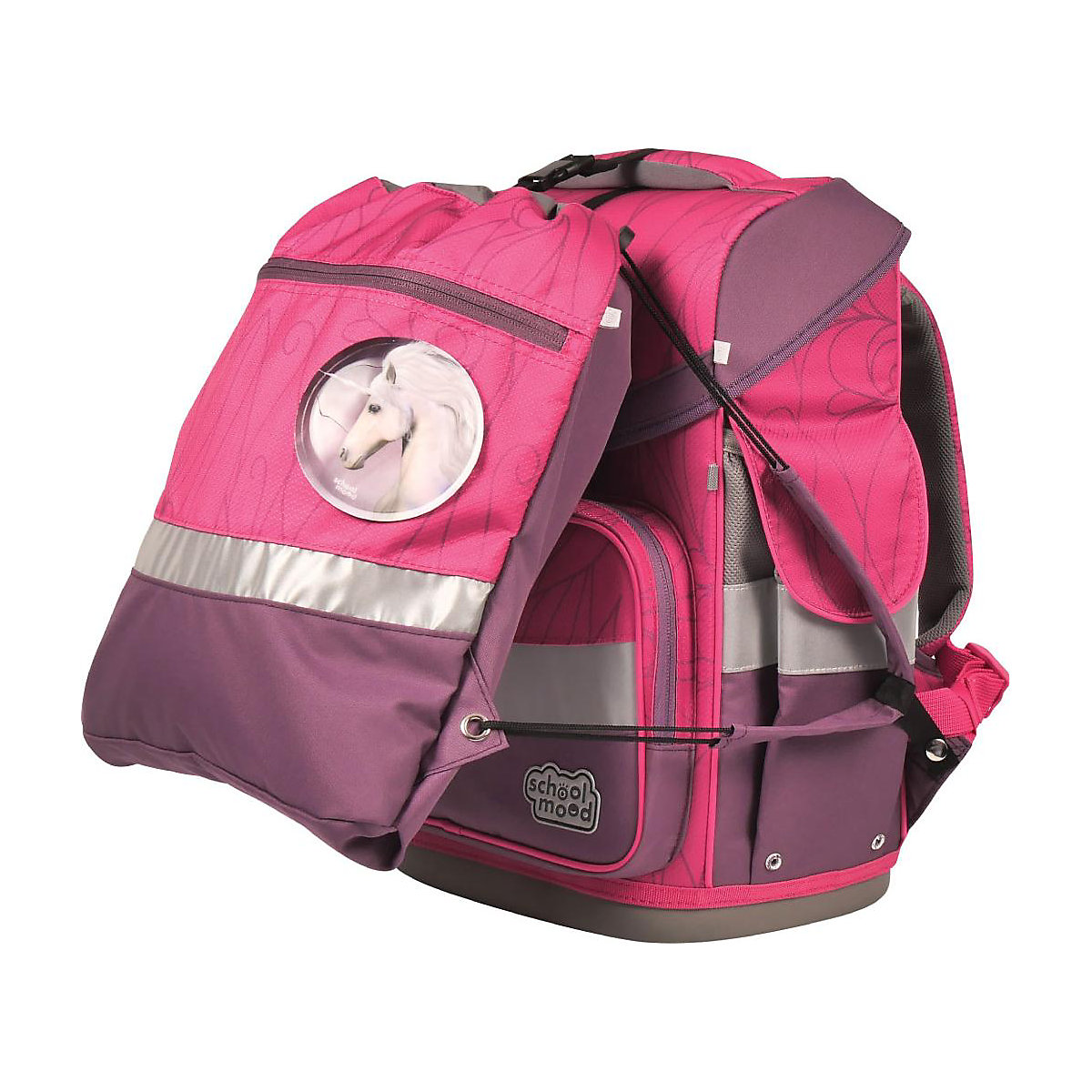Schulranzenset TIMELESS AIR+ Luisa, 9-tlg. (2023)