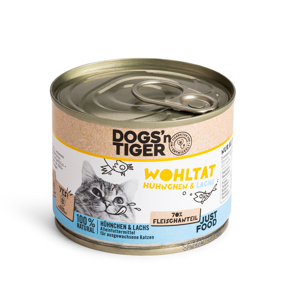 Dogs'n Tiger Wohltat Nassfutter Huhn & Lachs kaufen bei ZooRoyal