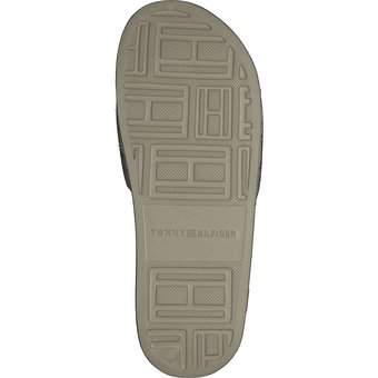 Tommy Hilfiger Tommy Webbing Slide in beige