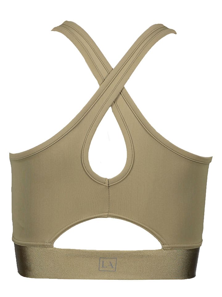 LASCANA Sport-BH in Khaki günstig kaufen