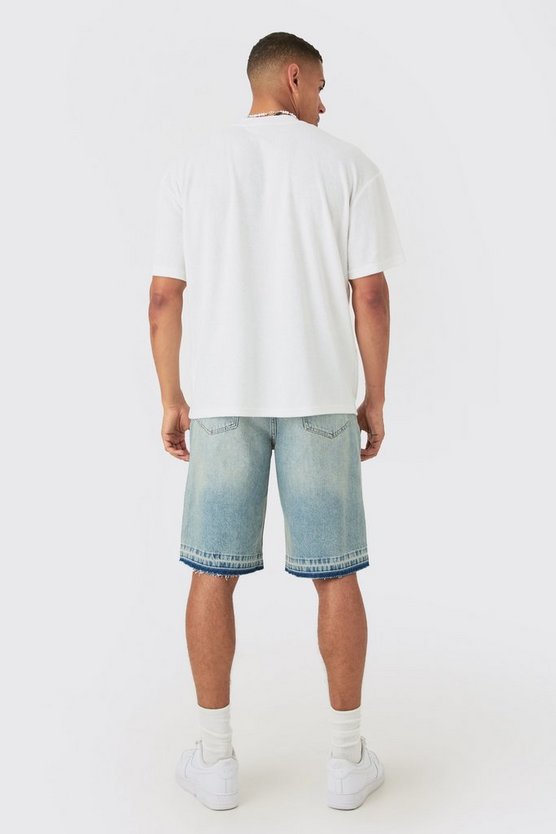 Oversize Frottee T-Shirt