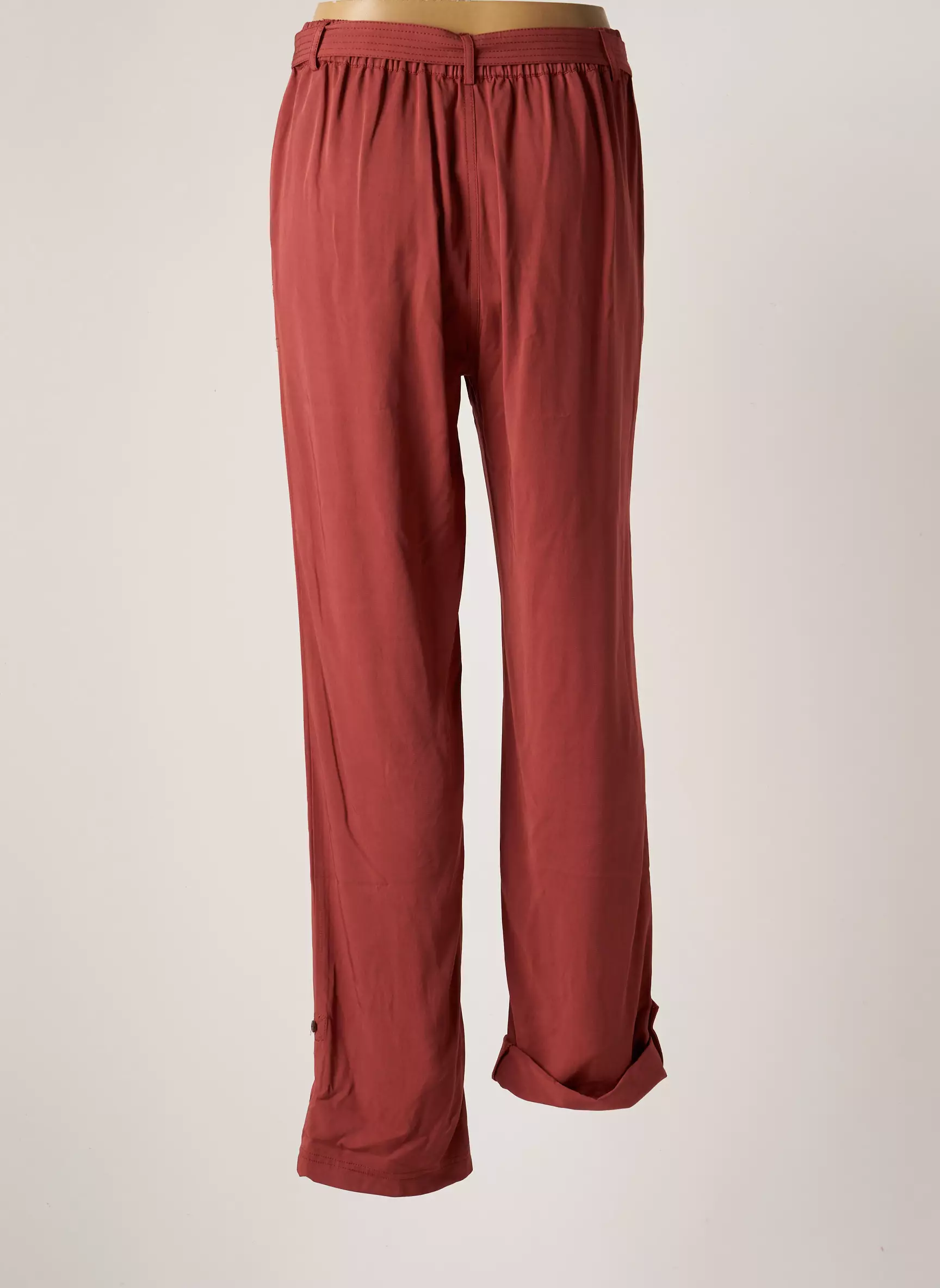 Fred Sabatier Pantalons Droits Femme couleur orange