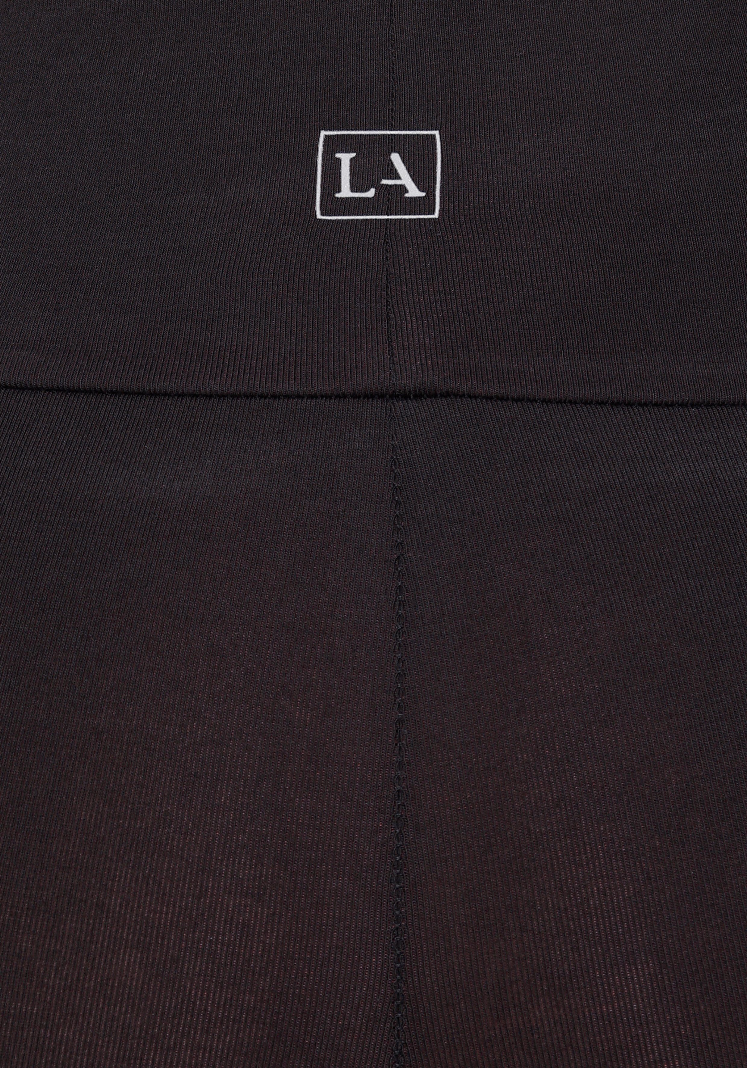 LASCANA Caprileggings mit breitem, weichen Bündchen