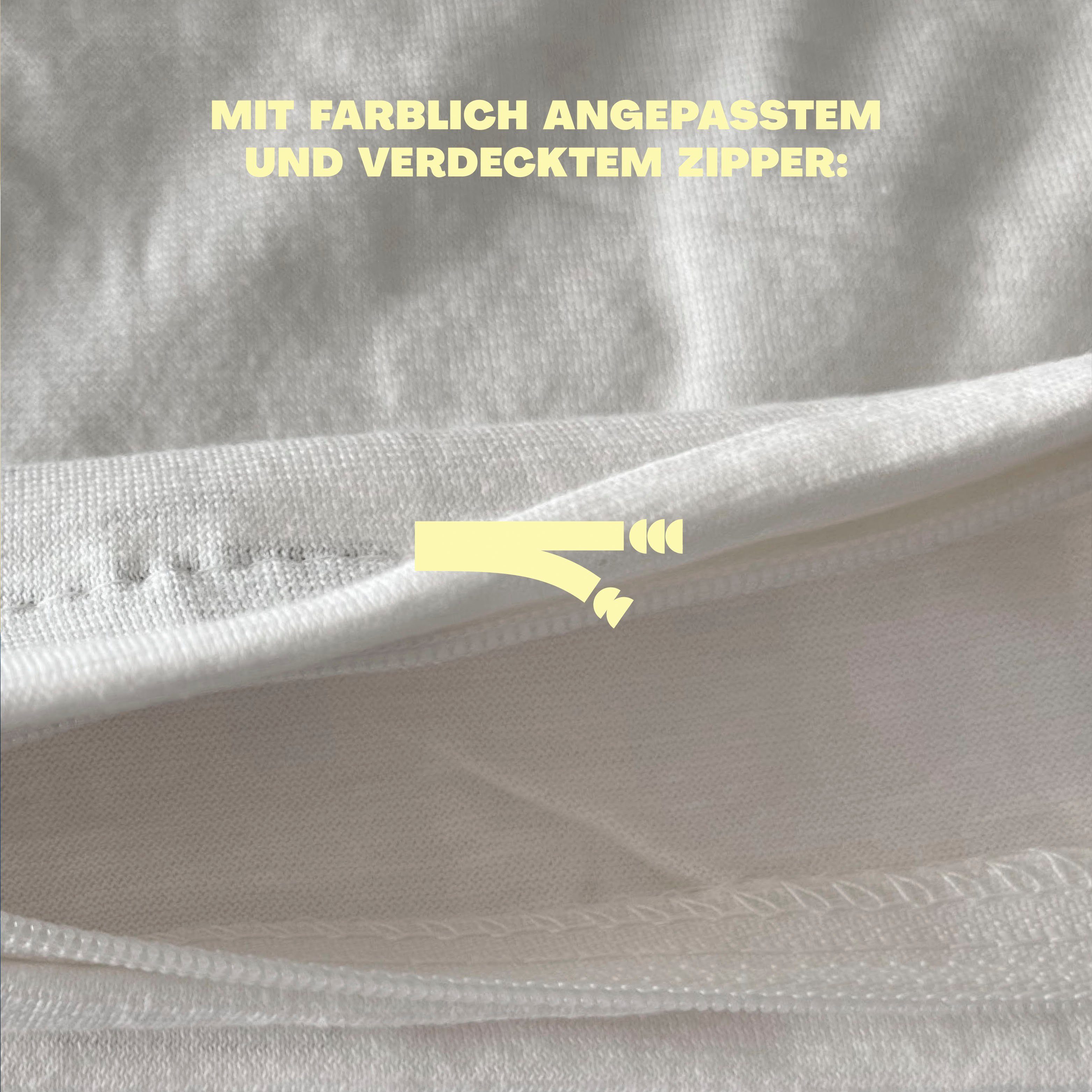Kissenbezug EASY Jersey, Schlafgut (1 Stück), Kissenhülle mit Reißverschluss, weich und saugfähig, Kissenbezug