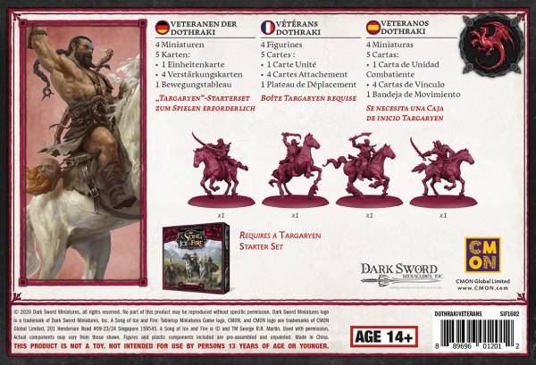 A Song of Ice & Fire - Dothraki Veterans (Erw.)