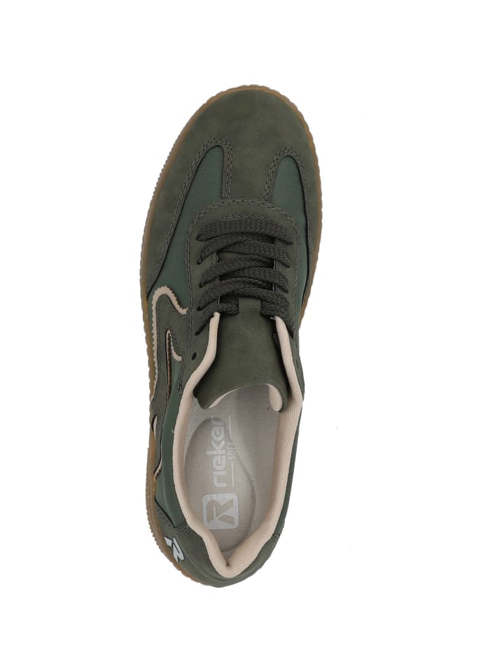 rieker Schnürschuhe in liane/olive/beige günstig kaufen