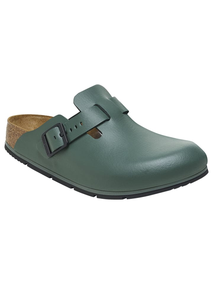 Birkenstock Birkenstock Berufsschuhe 1026081 Birkenstock Boston Pro in dunkelgrün günstig kaufen