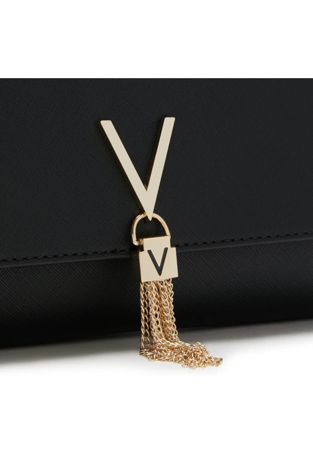 1'ASLAN  Valentino Bags Divina Damen Umhängetasche Schwarz Vbs1ij01nero
