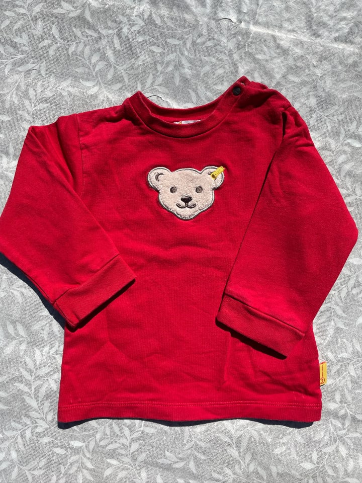 Steiff Sweatshirt in Rot günstig kaufen 80