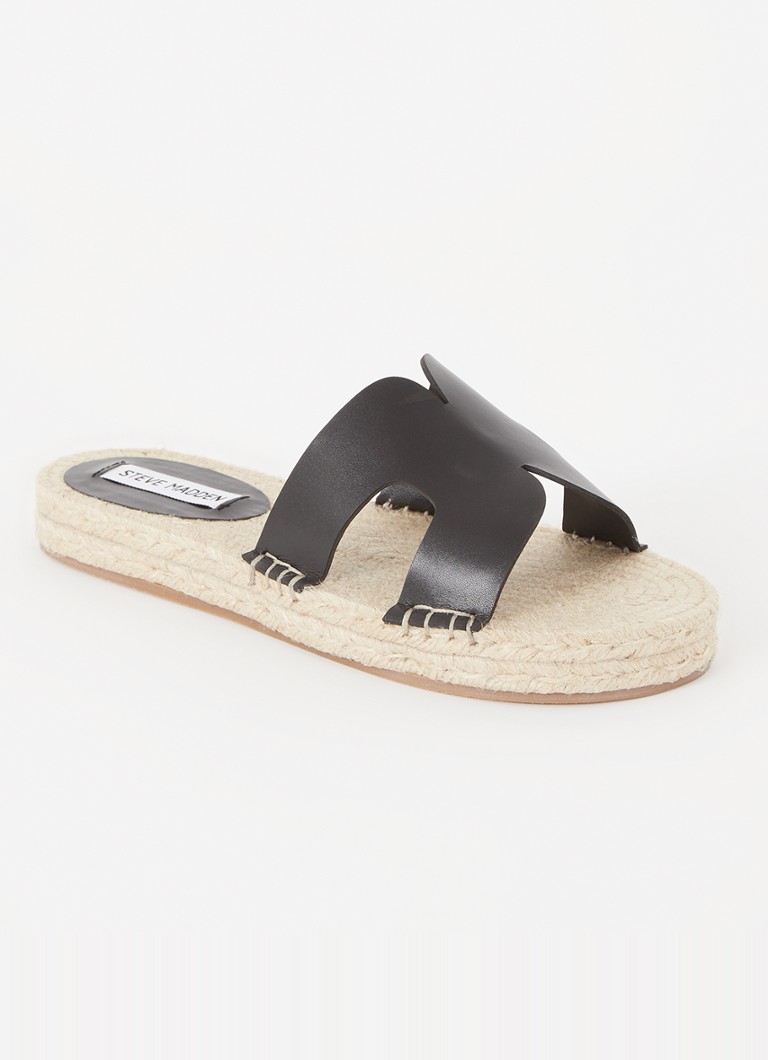 Steve Madden Cheer Up slide with leather details
