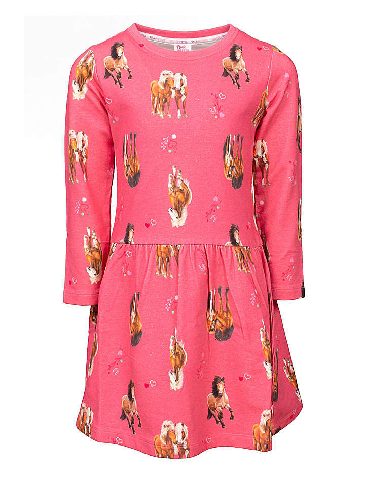 Salt and Pepper Kleid in Pink/ Bunt günstig kaufen 122/128