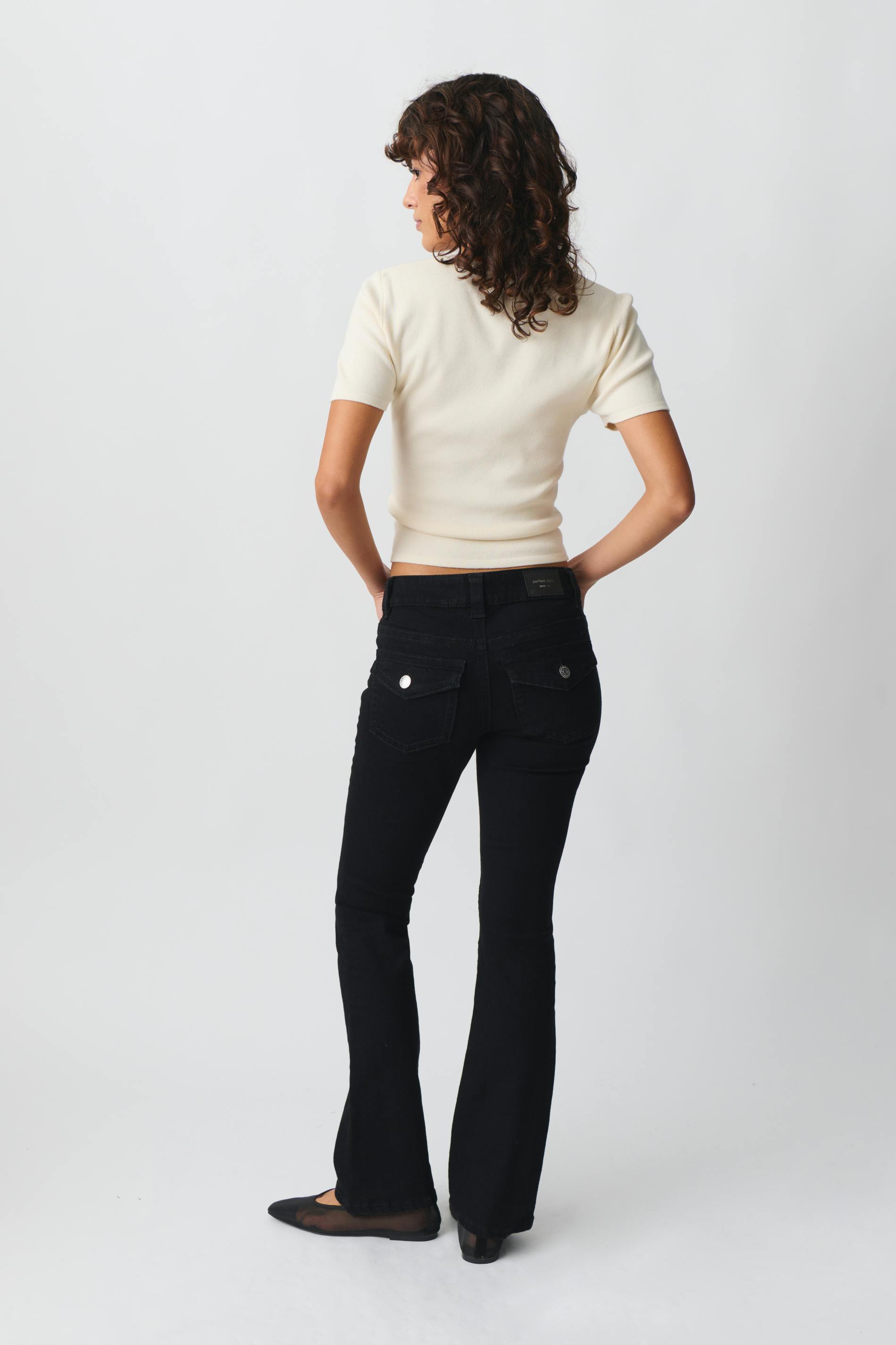 Y2k low bootcut jeans