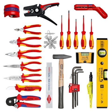 Knipex 00 21 50 E Modular X18 Tool Backpack for Electrical 23-piece
