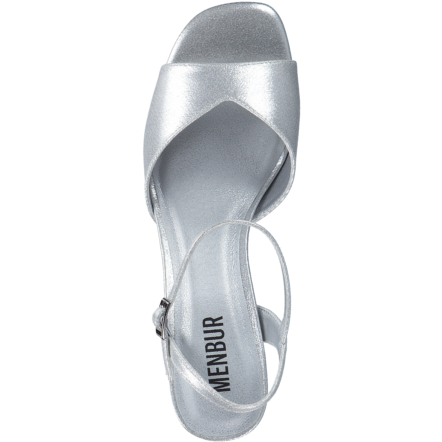 Menbur 25600, Plateau-Sandaletten, Damen, Grau