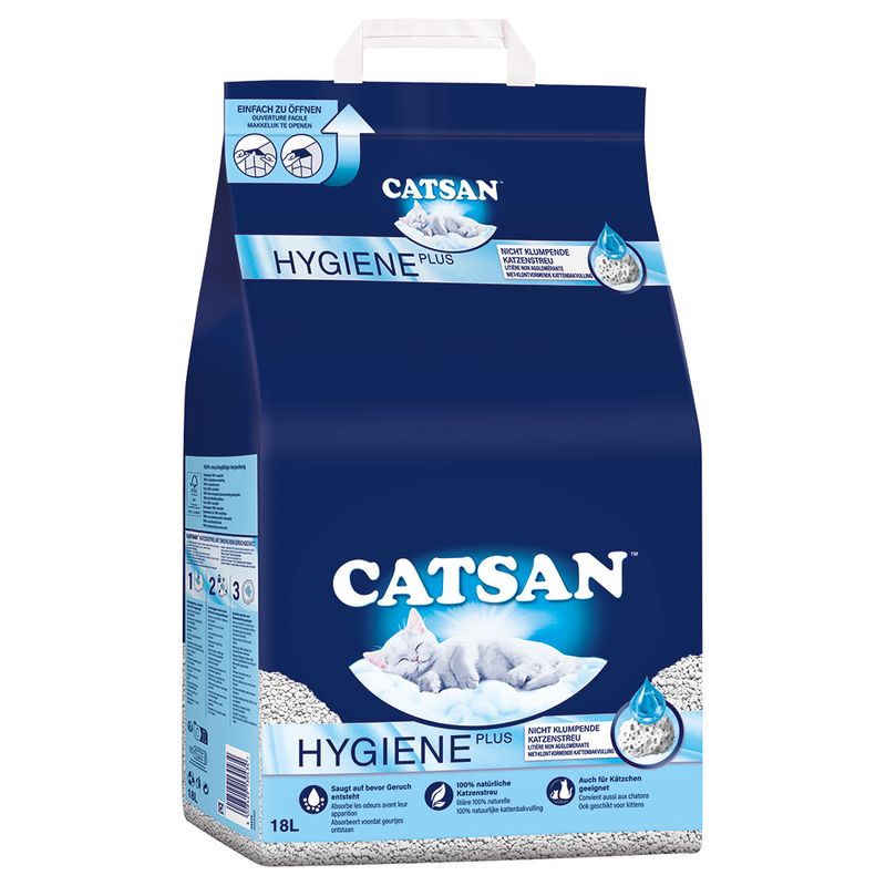 Catsan Hygiene plus Katzenstreu zu TOP-Preisen