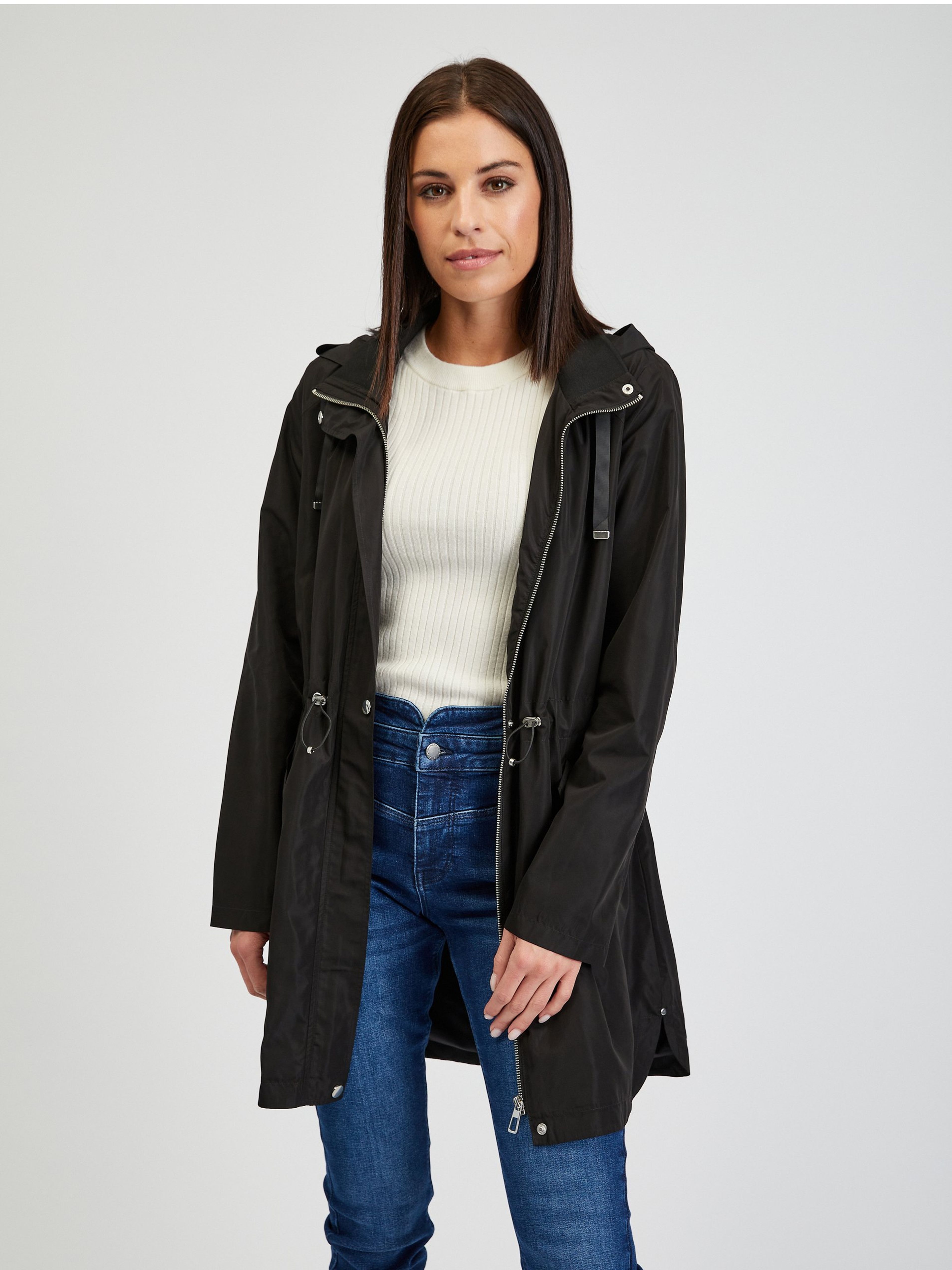 Schwarzer Damenparka ORSAY Patrice