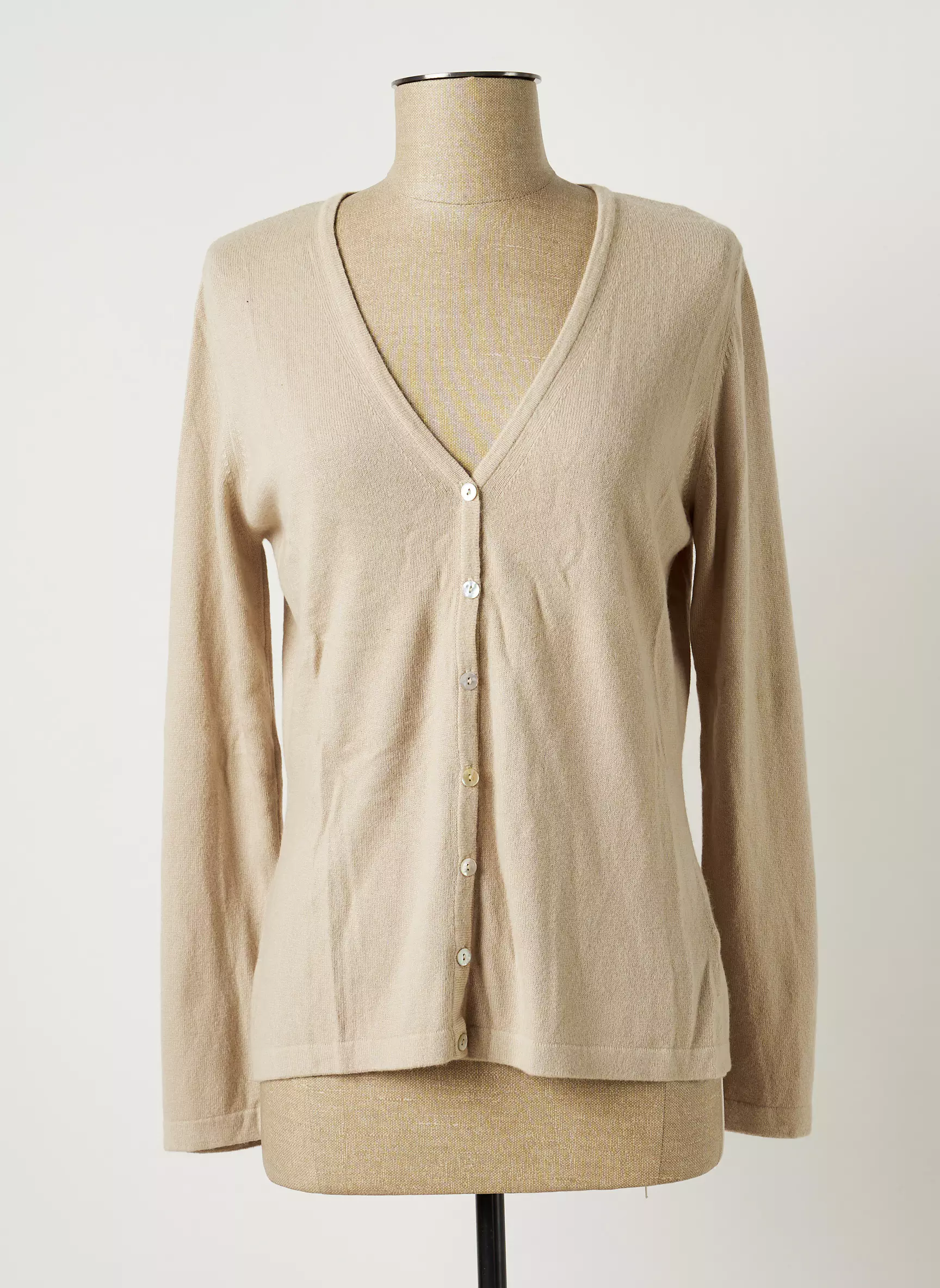Tricobel Cardigans Femme couleur beige