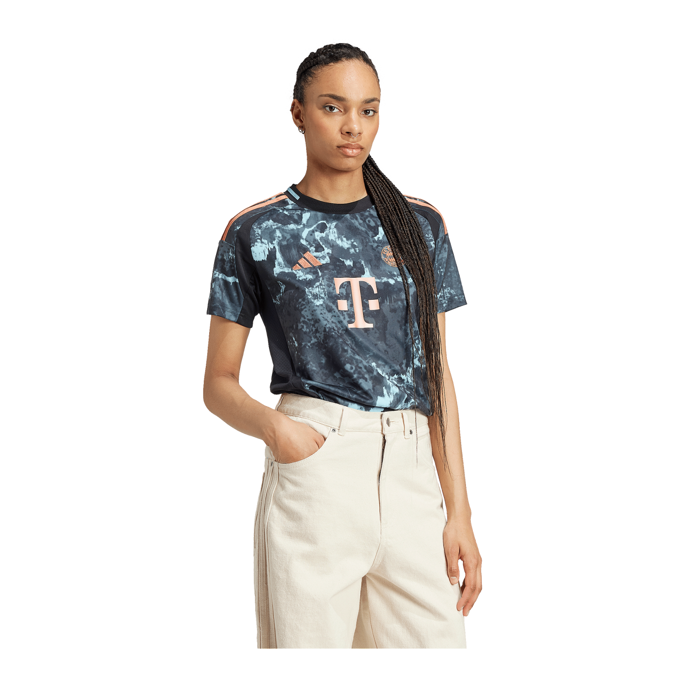 adidas FC Bayern München Trikot Away 2024/2025 Damen Schwarz