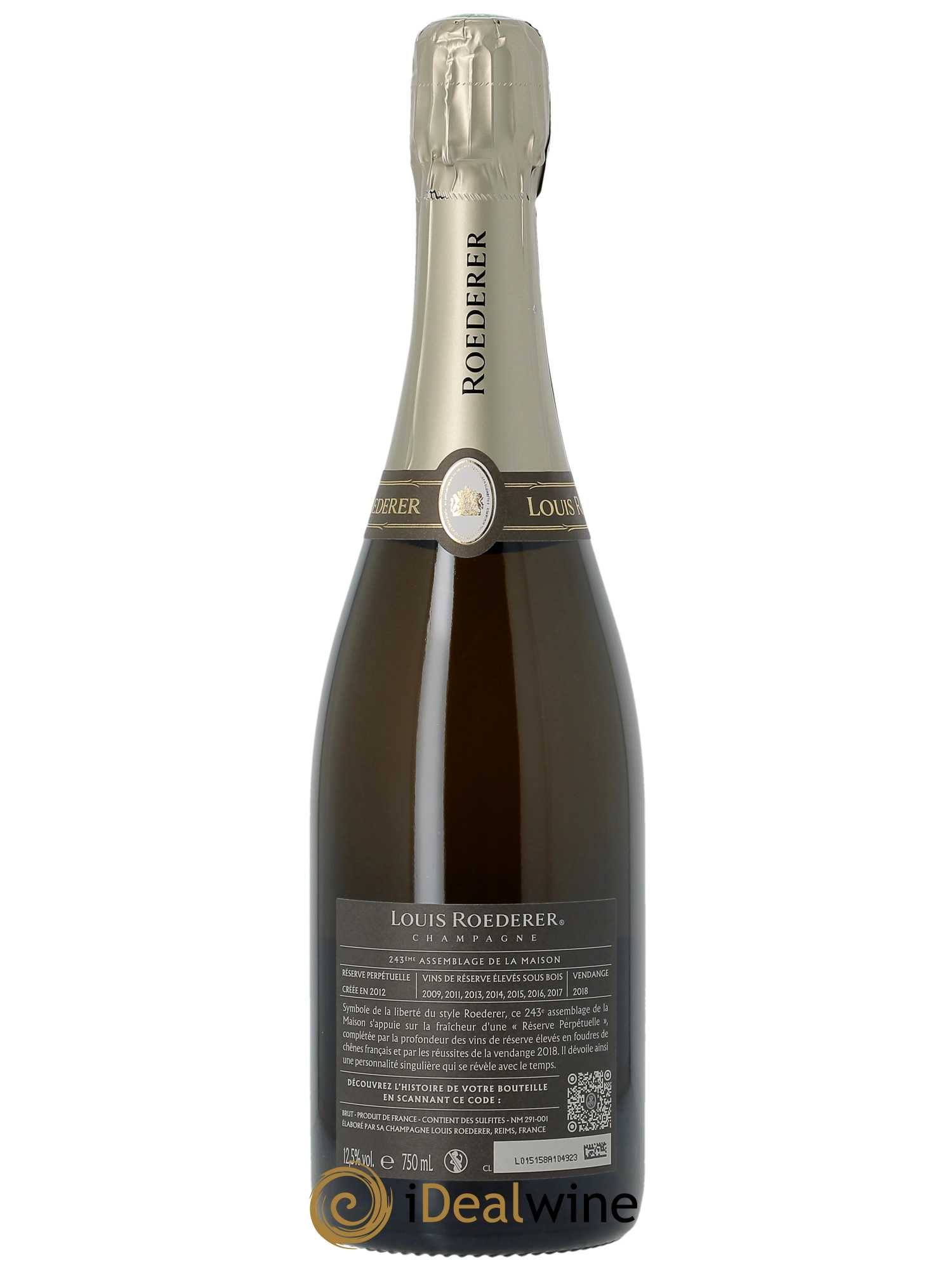 Collection 243 Brut Louis Roederer   - Lot de 1 Bouteille