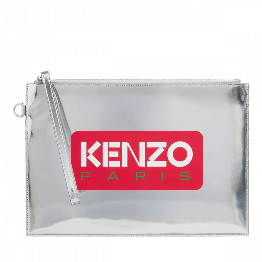 KENZO - Kenzo Clutches & Evening Bags Textil Silver - silber