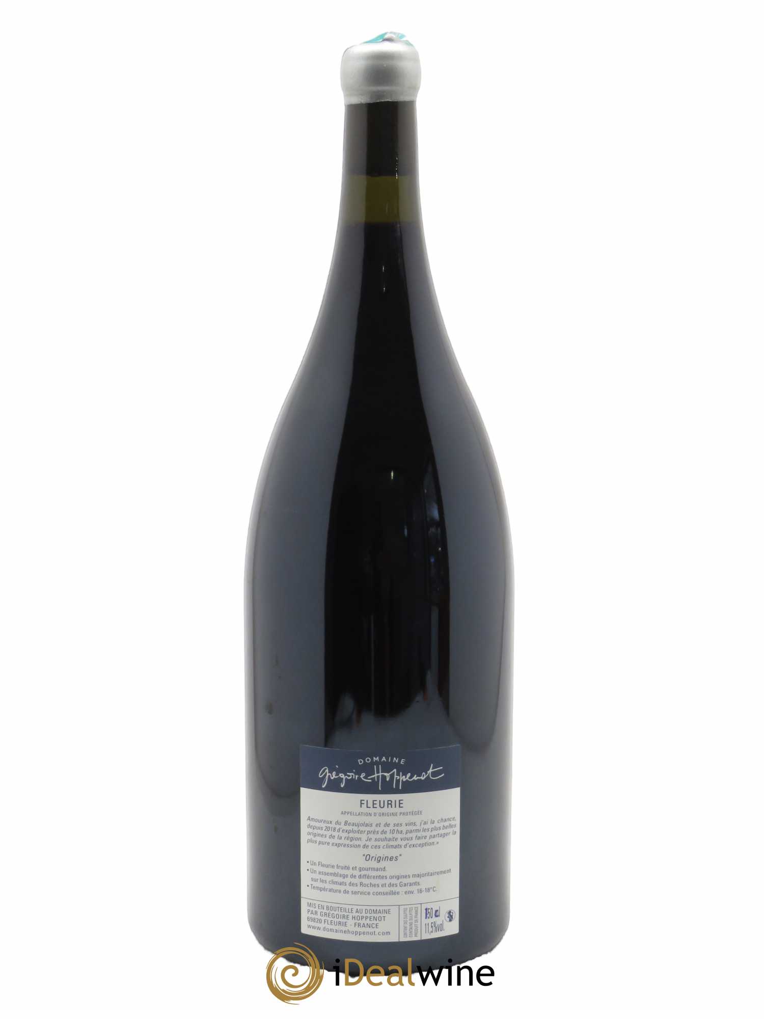Fleurie Origines Grégoire Hoppenot (Domaine)  2021 - Lot de 1 Magnum