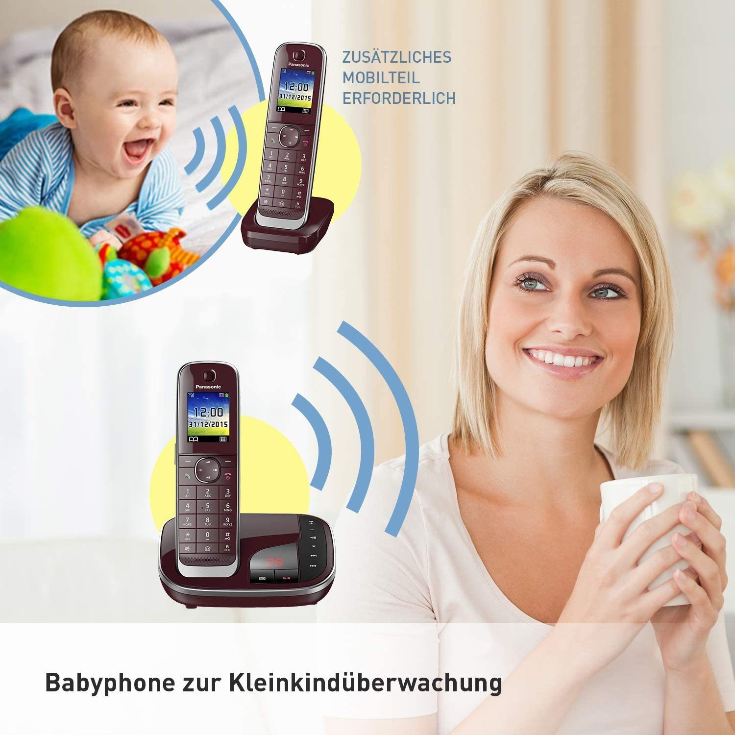 Panasonic KX-TGJ 320 G Schnurloses DECT-Telefon