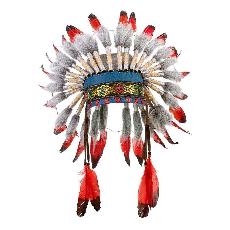 Coiffe de chef indien Phanine