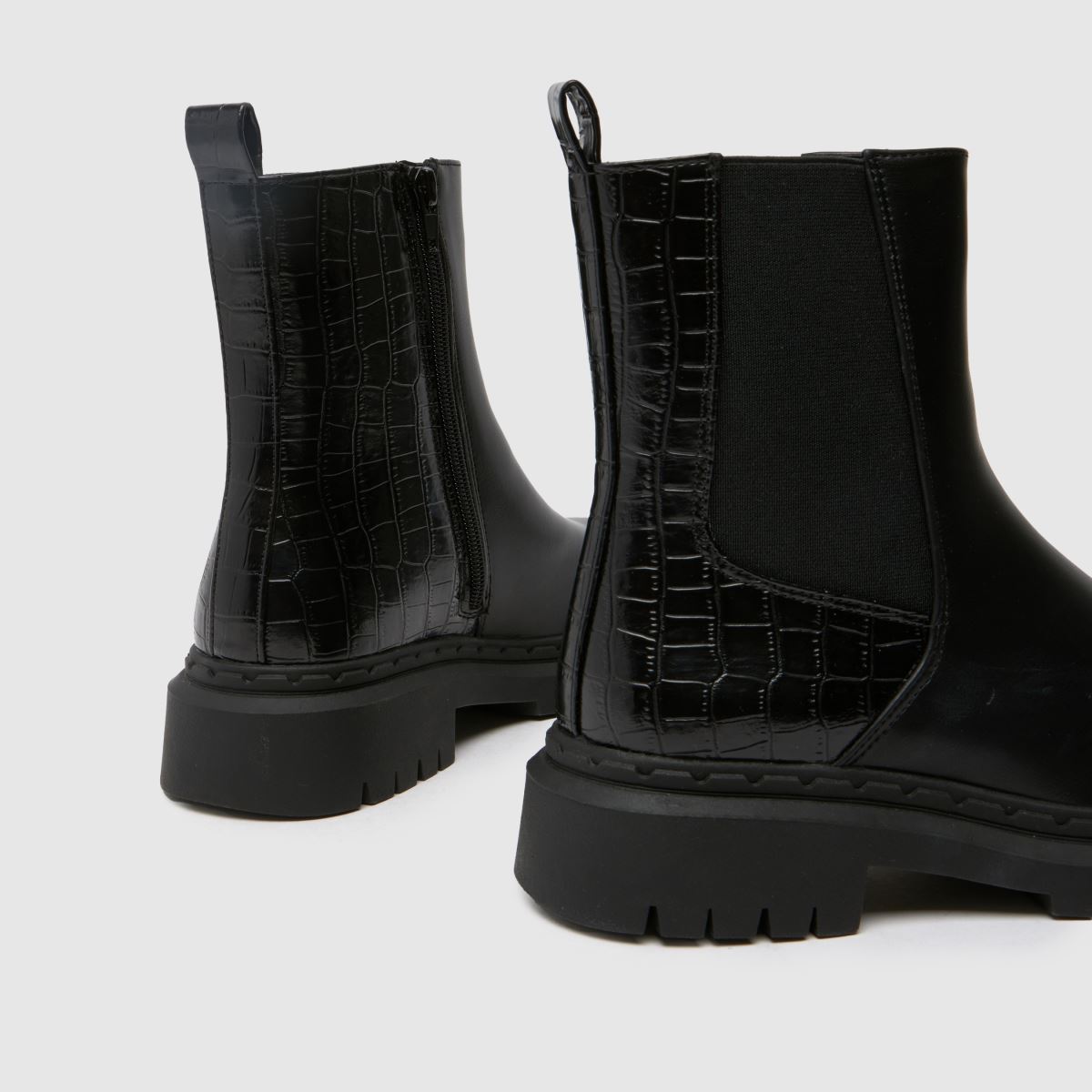 Schuh Wide Fit averi chelsea csizma fekete színben