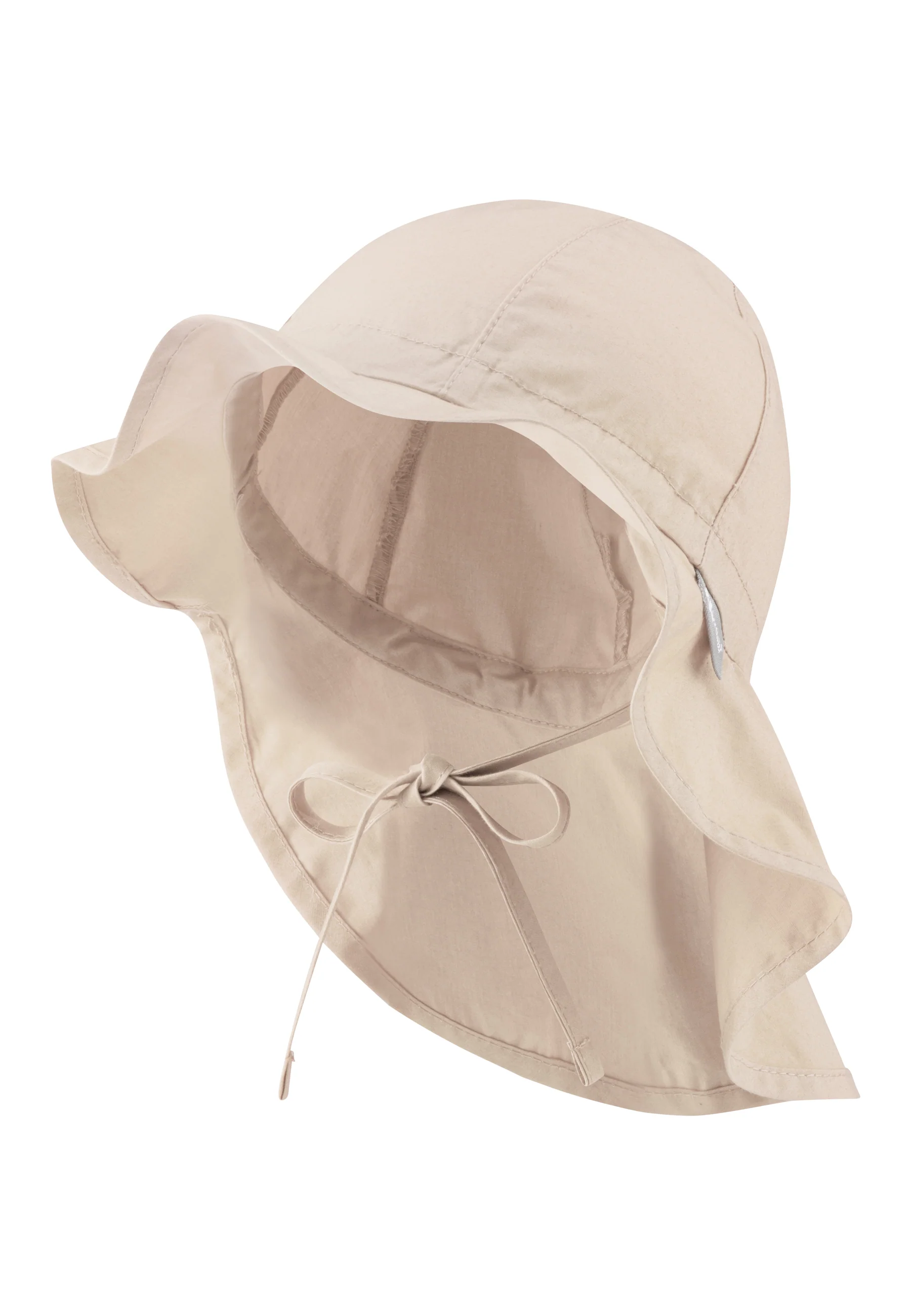 Flapper aus UV-Popeline (Bio) unifarben, UV 50+