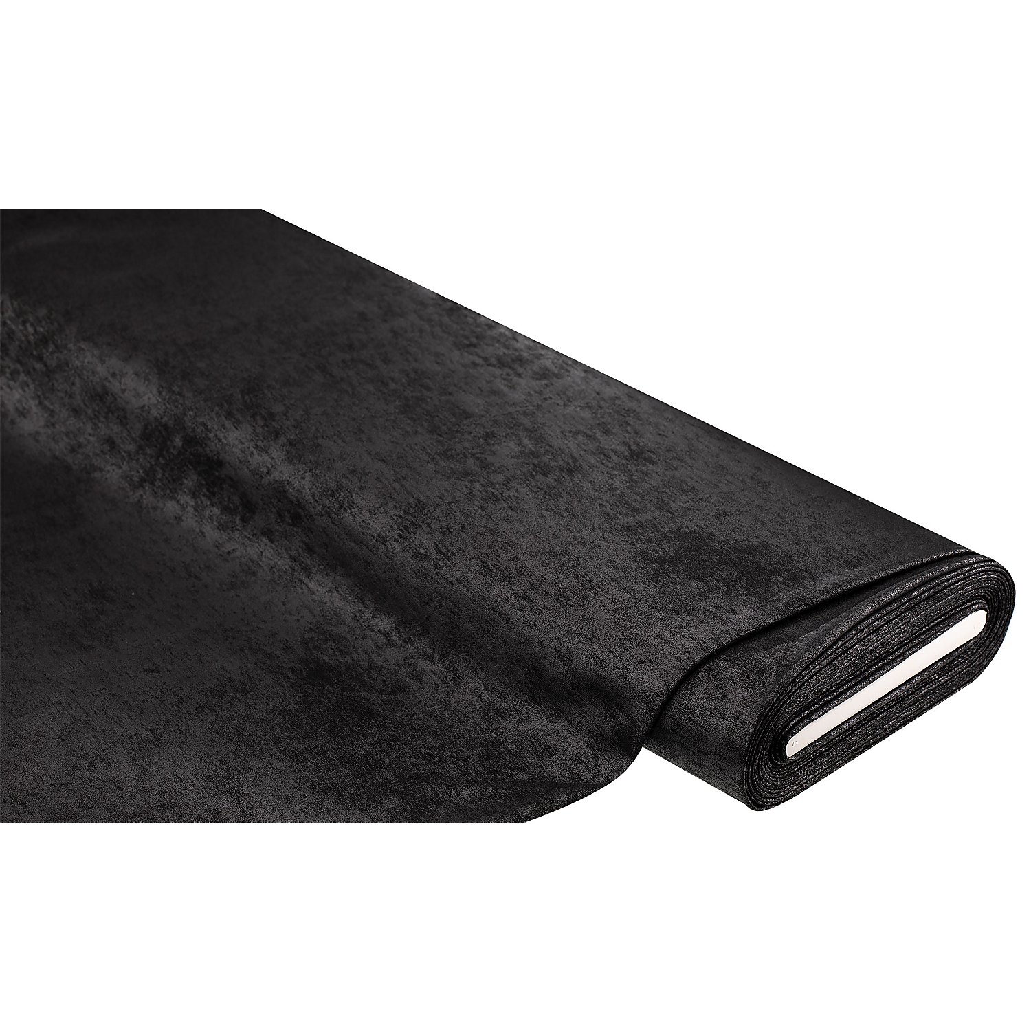 Romanit-Jersey mit Elasthan, schwarz/silber