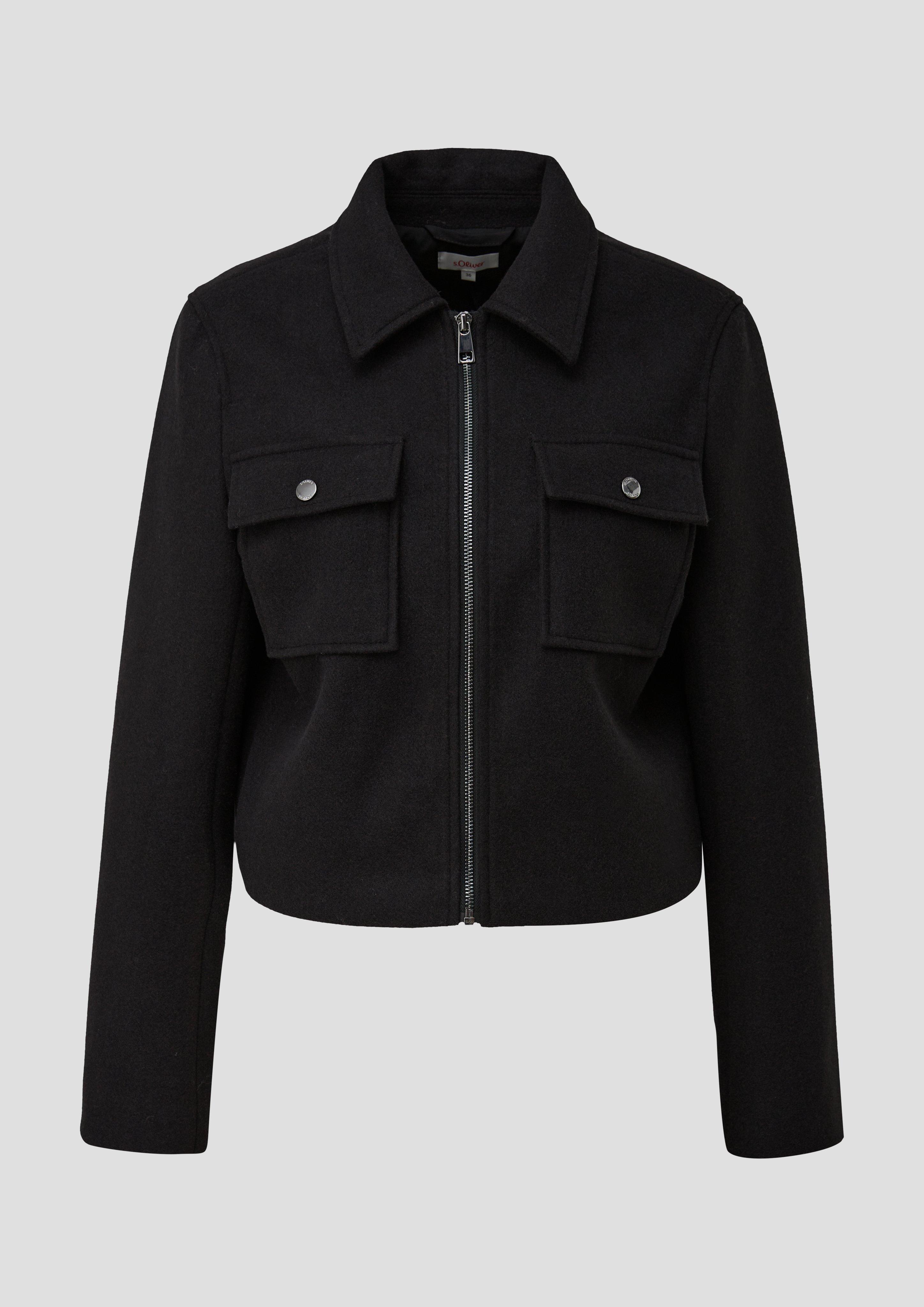Jacke aus Interlockjersey  2139072-9999