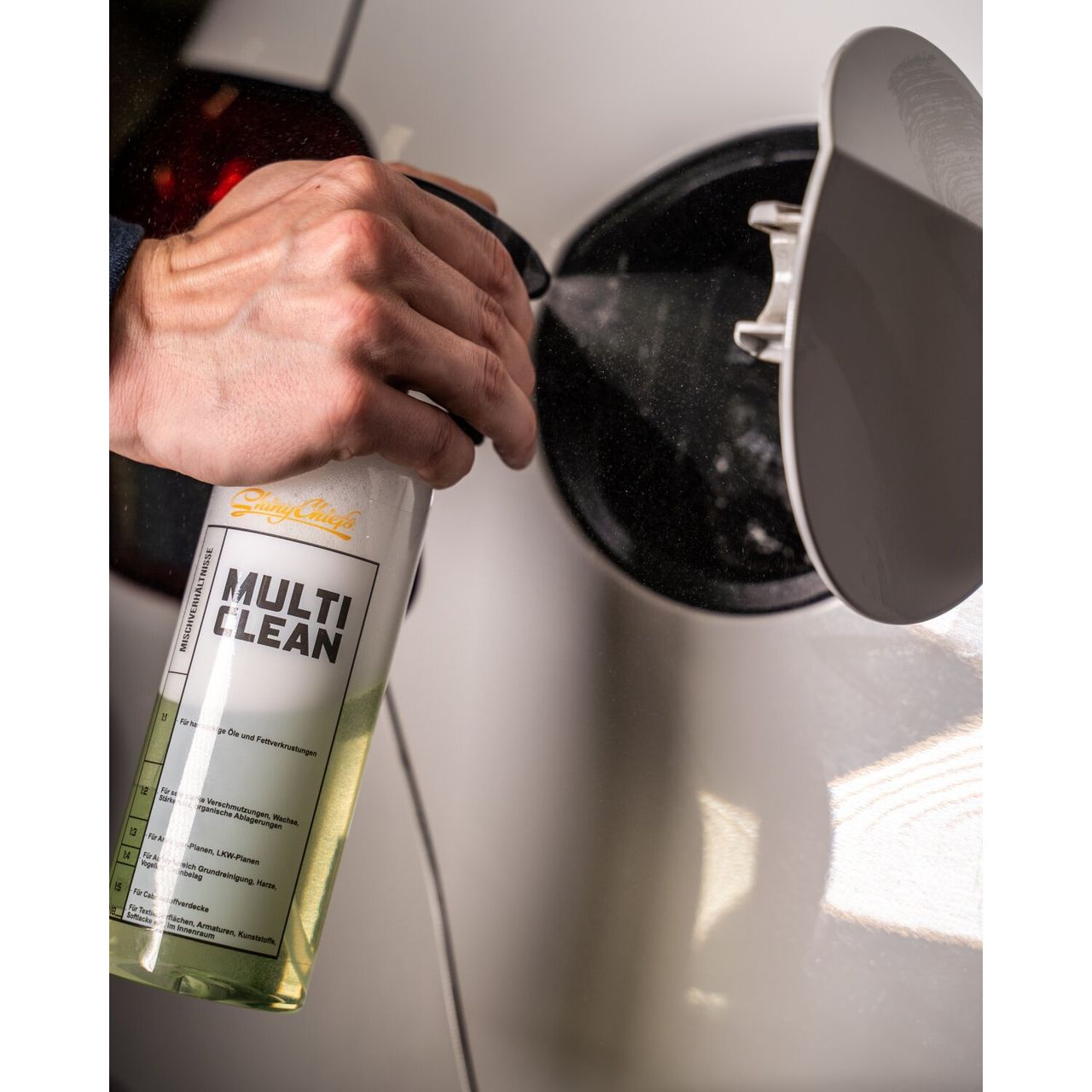 ShinyChiefs MULTI CLEAN MISCHVERHÄLTNIS FLASCHE - Leere Sprühflasche 500ml