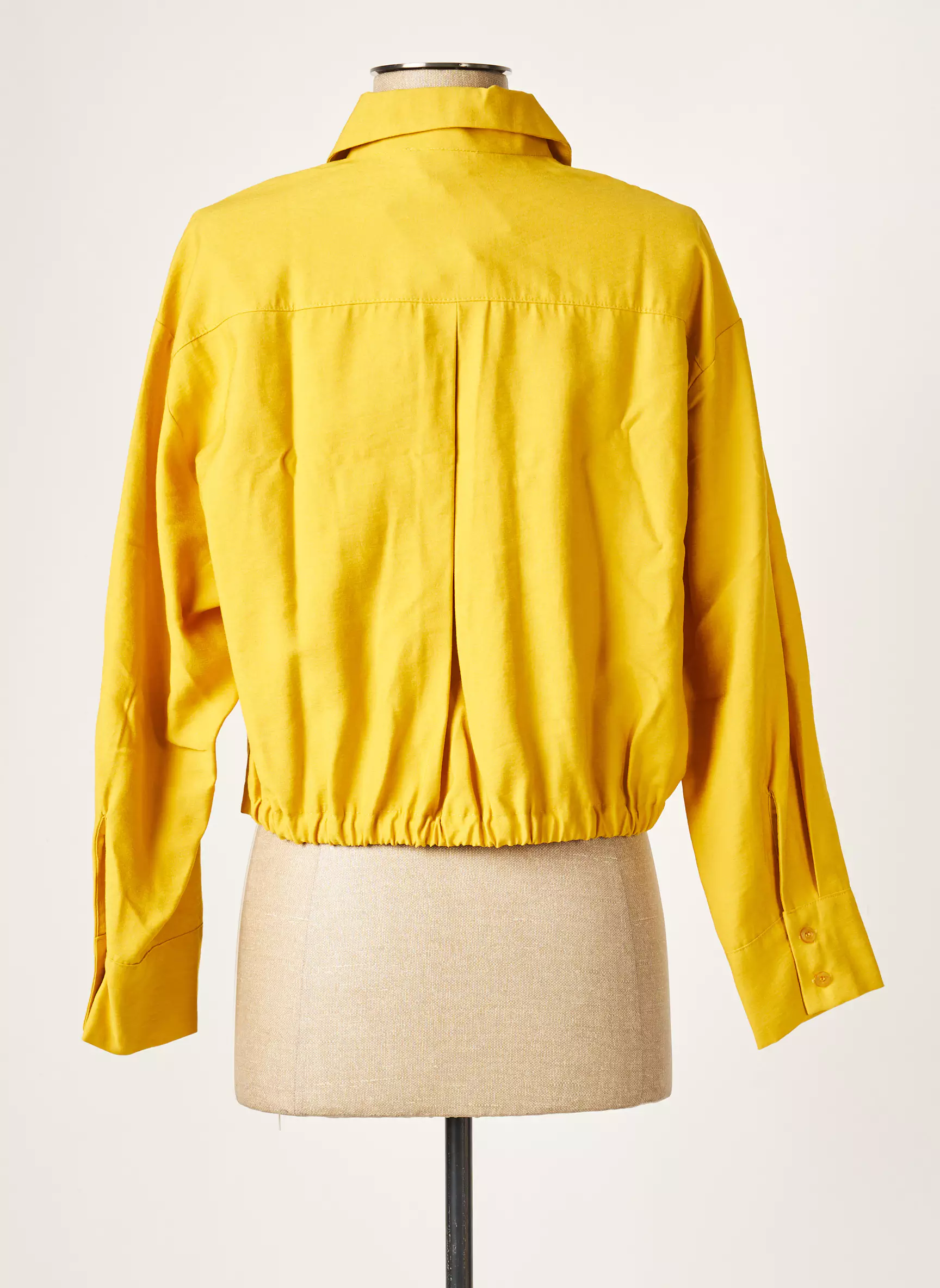 B Yu Vestecasual Femme couleur jaune